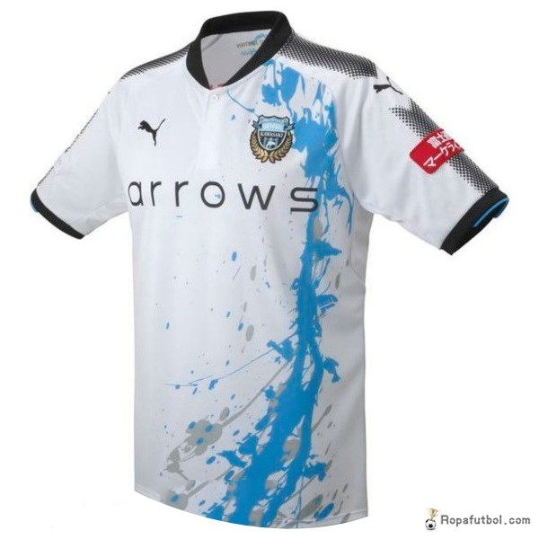 Camiseta Kawasaki Frontale Replica Segunda Ropa 2017/18 Blanco